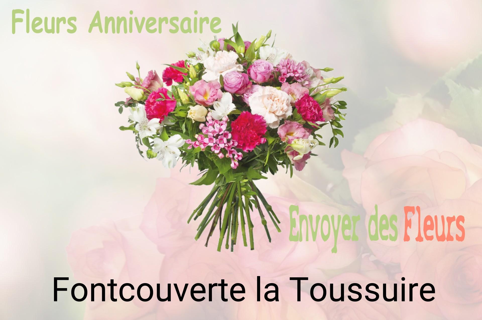 Bouquet de fleurs d’anniversaire livré à Fontcouverte-la-Toussuire