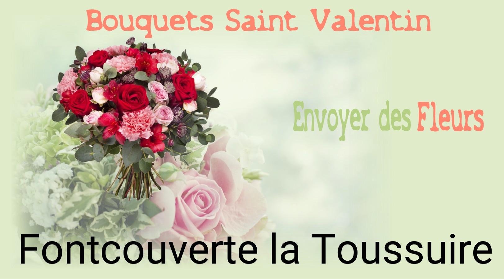 Roses de Saint-Valentin livrées à Fontcouverte-la-Toussuire